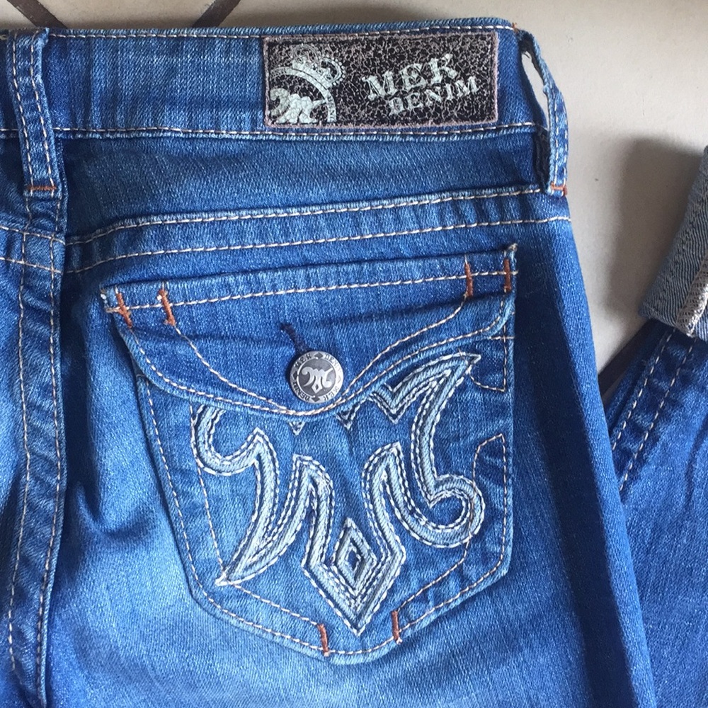 Mek Oaxaca cigarette leg jeans womens size 26/34
